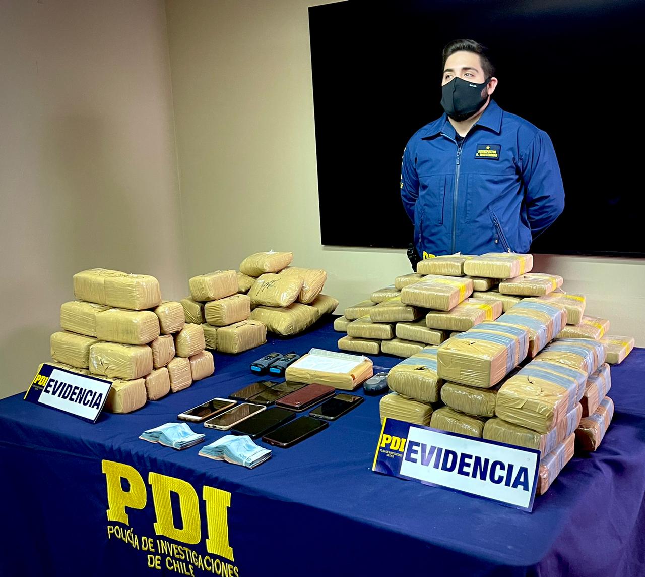 Fiscalía y Brianco desarticulan banda de narcotraficantes que operaba