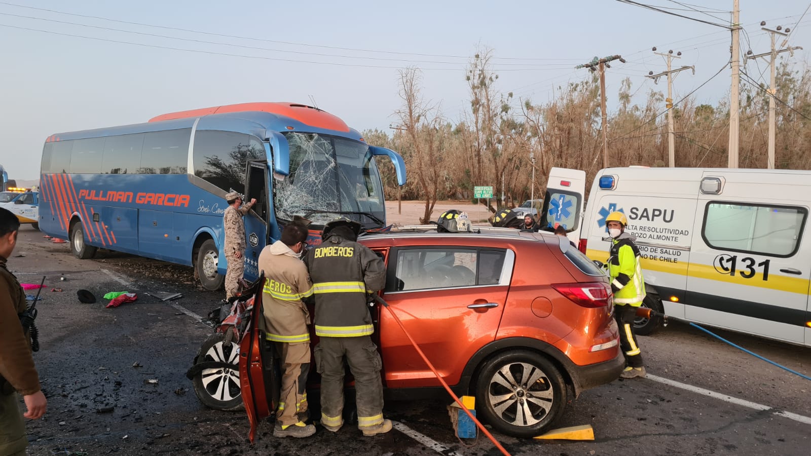 2 Fallecidos En Colisión Frontal De Bus Con Suv Corresponsal Iquique 6190